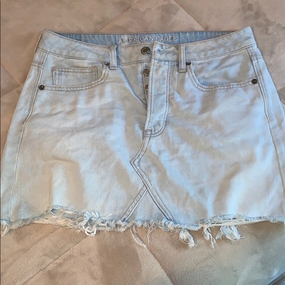 American Eagle jean skirt size 6
